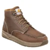 Carhartt Mens Lightweight 4-inch Lace-up Boot - Brown -Shoe Sales Store US 01 502200 00