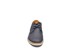 Florsheim Mens Highland Canvas Oxford - Navy -Shoe Sales Store US 01 502208 02