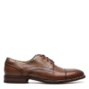 Florsheim Mens Rucci Cap Toe Oxford - Cognac -Shoe Sales Store US 01 502210 00