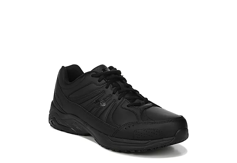 Dr. Scholl's Mens Titan 2 Slip Resistant Work Shoe - Black 3 Dr. Scholl's Mens Titan 2 Slip Resistant Work Shoe - Black