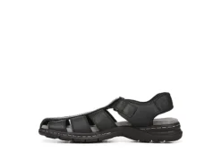 Dr. Scholl's Mens Gaston Outdoor Sandal - Black -Shoe Sales Store US 01 502234 03