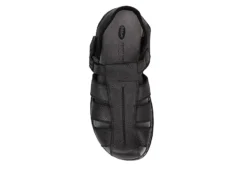 Dr. Scholl's Mens Gaston Outdoor Sandal - Black -Shoe Sales Store US 01 502234 05