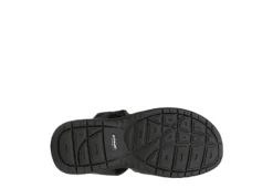 Dr. Scholl's Mens Gaston Outdoor Sandal - Black -Shoe Sales Store US 01 502234 06