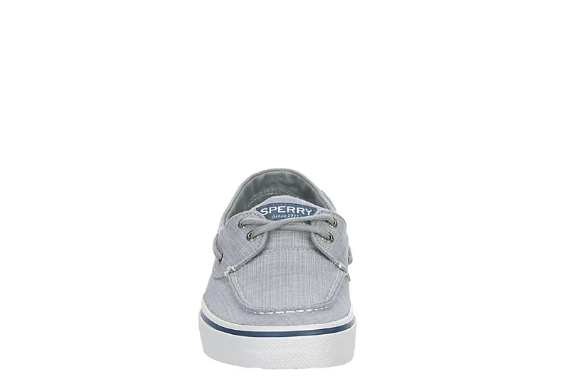 Sperry Mens Halyard 2-eye Slip On Sneaker - Pale Grey 5 Sperry Mens Halyard 2-eye Slip On Sneaker - Pale Grey - Image 3
