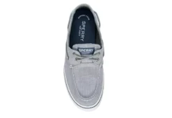 Sperry Mens Halyard 2-eye Slip On Sneaker - Pale Grey 14 Sperry Mens Halyard 2-eye Slip On Sneaker - Pale Grey -Shoe Sales Store US 01 502250 05