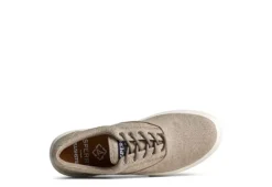 Sperry Mens Halyard Plushstep Cvo Sneaker - Taupe -Shoe Sales Store US 01 502279 04