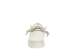 Heydude Mens Wally Slip On Sneaker - Ivory -Shoe Sales Store US 01 502292 02