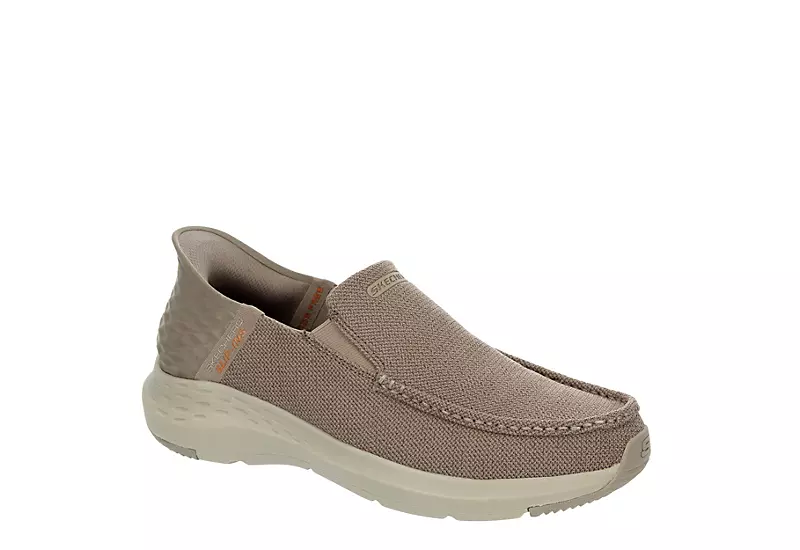 Skechers Mens Slip-ins Parson Slip On Sneaker - Brown 3 Skechers Mens Slip-ins Parson Slip On Sneaker - Brown