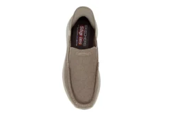 Skechers Mens Slip-ins Parson Slip On Sneaker - Brown 14 Skechers Mens Slip-ins Parson Slip On Sneaker - Brown -Shoe Sales Store US 01 502297 05
