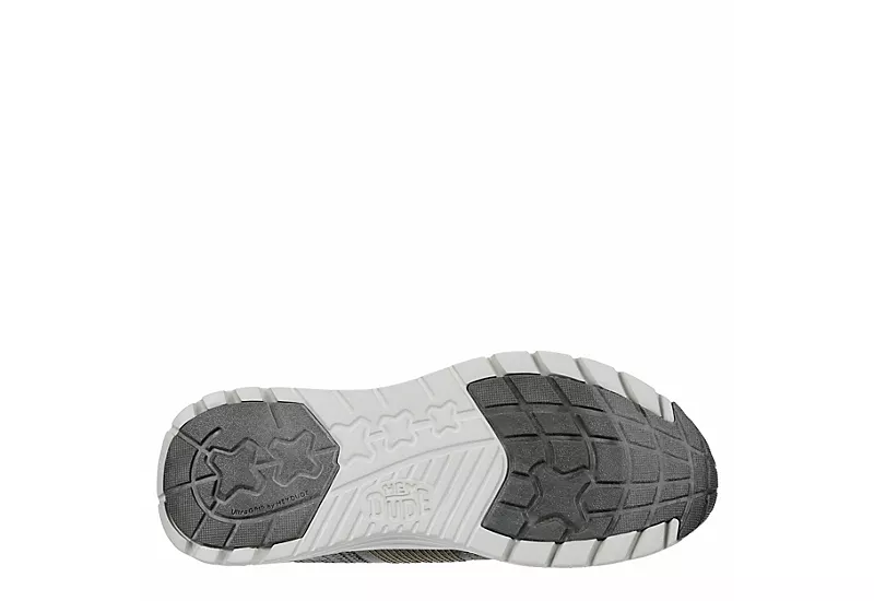 Heydude Mens Sirocco Slip On Sneaker - Grey 9 Heydude Mens Sirocco Slip On Sneaker - Grey - Image 7