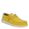 Heydude Mens Wally Slip On Sneaker - Yellow -Shoe Sales Store US 01 502327 00