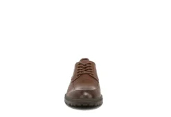 Dr. Scholl's Mens Gerard Oxford - Dark Tan -Shoe Sales Store US 01 502334 02