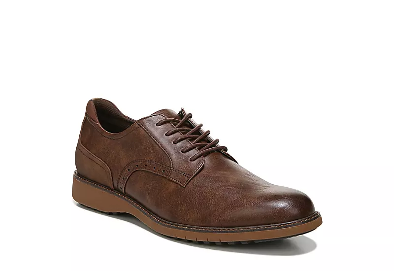 Dr. Scholls Work Mens Sync Up Oxford - Brown 3 Dr. Scholls Work Mens Sync Up Oxford - Brown