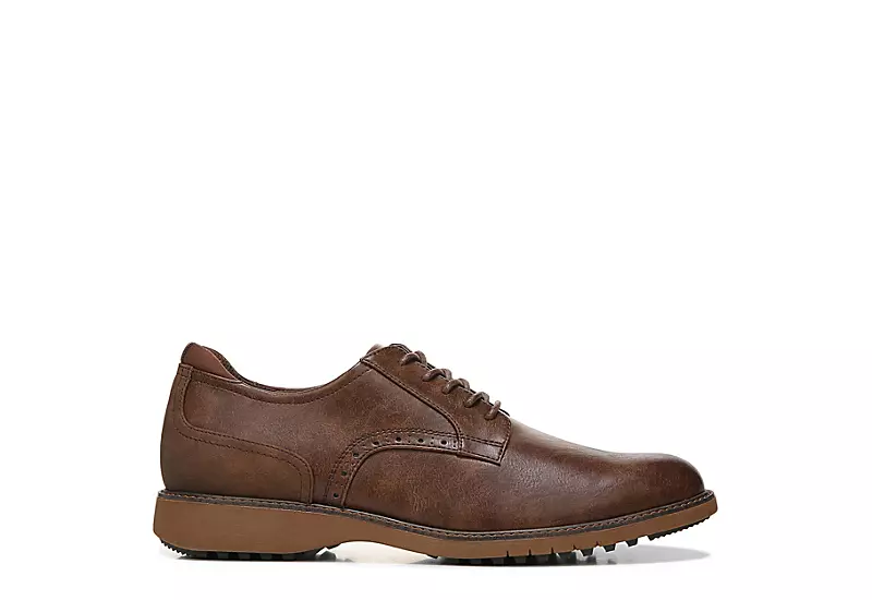 Dr. Scholls Work Mens Sync Up Oxford - Brown 4 Dr. Scholls Work Mens Sync Up Oxford - Brown - Image 2
