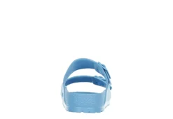 Birkenstock Mens Arizona Essentials Slide Sandal - Light Blue -Shoe Sales Store US 01 502356 04