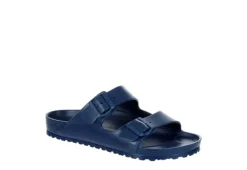 Birkenstock Mens Arizona Essentials Slide Sandal - Navy