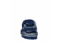 Birkenstock Mens Arizona Essentials Slide Sandal - Navy -Shoe Sales Store US 01 502357 02
