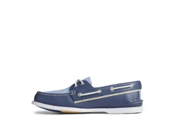 Sperry Mens Ao 2-eye Boat Shoe - Blue -Shoe Sales Store US 01 502363 02