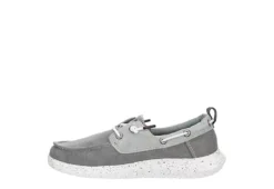 Reef Mens Swellsole Pier Boat Shoe - Grey 12 Reef Mens Swellsole Pier Boat Shoe - Grey -Shoe Sales Store US 01 502369 03