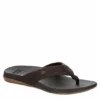Reef Mens Cushion Spring Lux Flip Flop Sandal - Brown -Shoe Sales Store US 01 502372 00