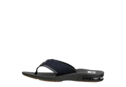 Reef Mens Fanning Flip Flop Sandal - Navy -Shoe Sales Store US 01 502408 03