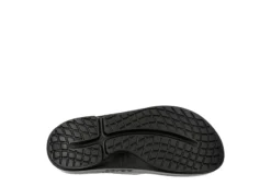 Oofos Mens Ooahh Sport Slide Sandals - Black -Shoe Sales Store US 01 502411 06