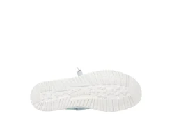 Heydude Mens Wally Slip On Sneaker - Light Blue -Shoe Sales Store US 01 502414 06