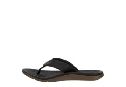 Reef Mens Santa Ana Flip Flop Sandal - Black -Shoe Sales Store US 01 502415 03