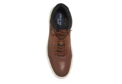 Cole Haan Mens Grand Hiker Waterproof Lace-up Boot - Tan -Shoe Sales Store US 01 502419 02