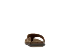 Franco Fortini Mens Newport Flip Flop Sandal - Tan -Shoe Sales Store US 01 502429 04