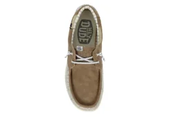 Heydude Mens Welsh Boat Shoe - Tan -Shoe Sales Store US 01 502440 05