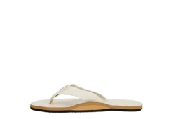 Rainbow Sandals Womens Single Layer Hemp Flip Flop Sandal - Natural -Shoe Sales Store US 01 502449 03