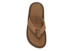 Rainbow Sandals Mens The Navigator Flip Flop Sandal - Brown -Shoe Sales Store US 01 502450 05