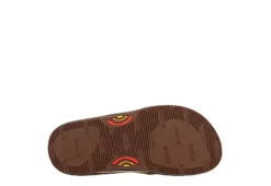Rainbow Sandals Mens The Navigator Flip Flop Sandal - Brown -Shoe Sales Store US 01 502450 06