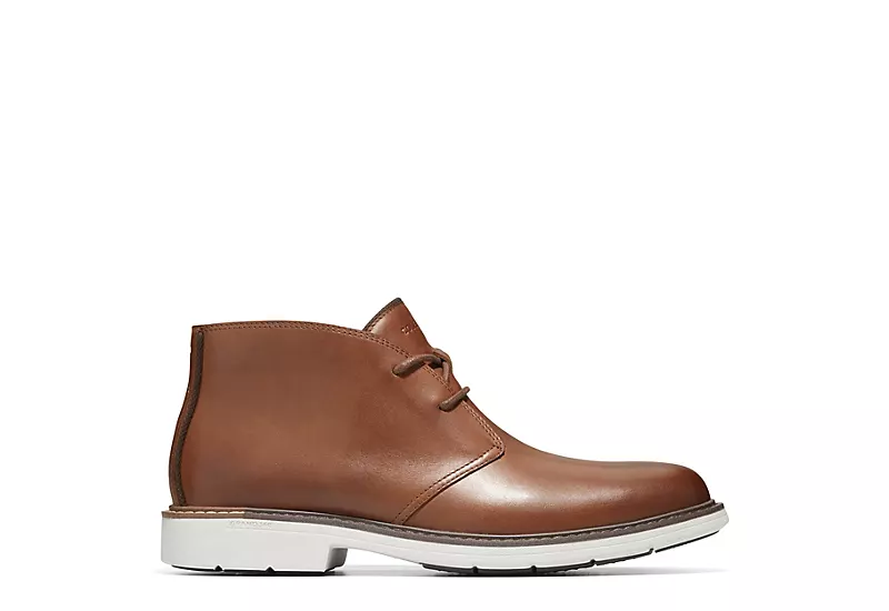 Cole Haan Mens Go-to Lace Chukka Boot - Tan 4 Cole Haan Mens Go-to Lace Chukka Boot - Tan - Image 2