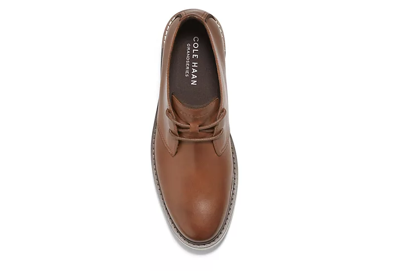 Cole Haan Mens Go-to Lace Chukka Boot - Tan 6 Cole Haan Mens Go-to Lace Chukka Boot - Tan - Image 4
