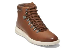 Cole Haan Mens Grand Lace-up Boot - Tan