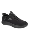 Skechers Womens Slip-ins Summits Enslee Slip Resistant Work Shoe - Black