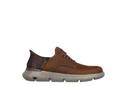 Skechers Mens Slip-ins Garza Sneaker - Brown -Shoe Sales Store US 01 502538 01