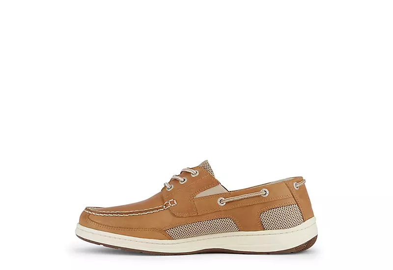 Dockers Mens Beacon Boat Shoe - Tan 5 Dockers Mens Beacon Boat Shoe - Tan - Image 3
