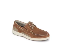 Dockers Mens Beacon Boat Shoes - Dark Tan