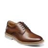 Florsheim Mens Norwalk Plain Toe Oxford - Cognac -Shoe Sales Store US 01 502665 00