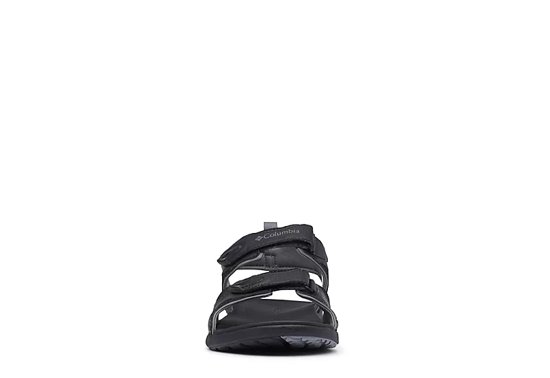Columbia Mens Ankle Strap Outdoor Sandal - Black 5 Columbia Mens Ankle Strap Outdoor Sandal - Black - Image 3