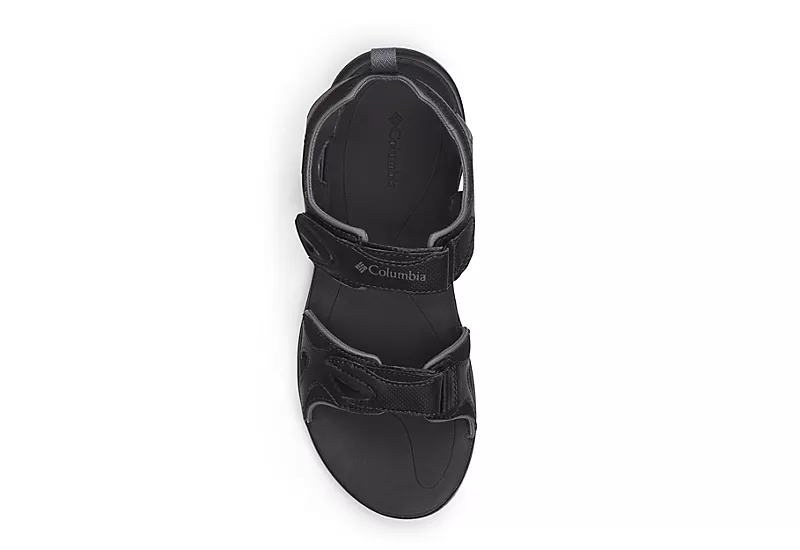 Columbia Mens Ankle Strap Outdoor Sandal - Black 8 Columbia Mens Ankle Strap Outdoor Sandal - Black - Image 6