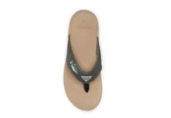 Columbia Mens Fish Flip Pfg Flip Flop Sandal - Grey -Shoe Sales Store US 01 502689 05