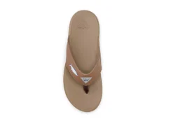 Columbia Mens Fish Flip Pfg Flip Flop Sandal - Brown -Shoe Sales Store US 01 502690 05