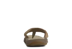 Sperry Mens Outer Banks Flip Flop Sandal - Tan -Shoe Sales Store US 01 502722 03