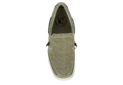 Margaritaville Mens Dock Slip On Boat Shoe - Tan -Shoe Sales Store US 01 502734 05