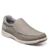 Florsheim Mens Lakeside Canvas Moc Toe Slip On Oxford - Grey -Shoe Sales Store US 01 502785 00