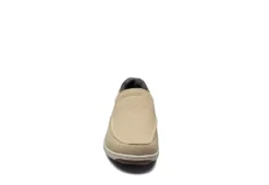 Florsheim Mens Lakeside Canvas Moc Toe Slip On Oxford - Sand -Shoe Sales Store US 01 502786 02